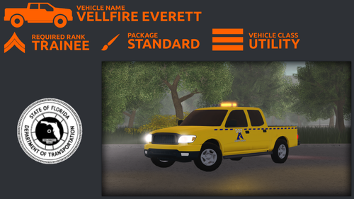 FDOT Vehicle Desc Vellfire Everett