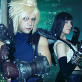 FF7 Cloud Tifa JE Midgar