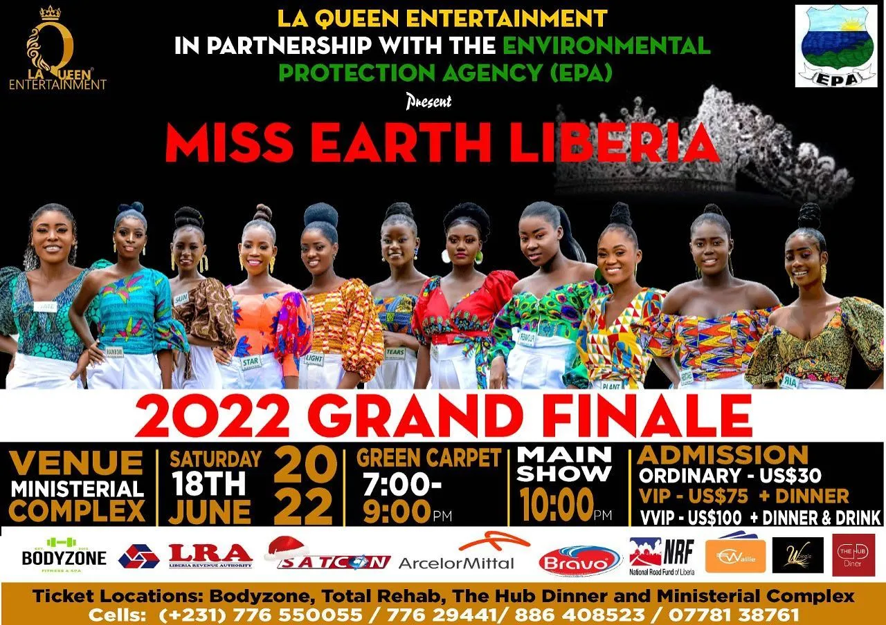 candidatas a miss earth liberia 2022. final: 18 june. H0oSNs
