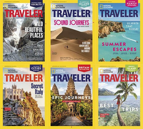 National Geographic Traveler USA - 2019 Full Year