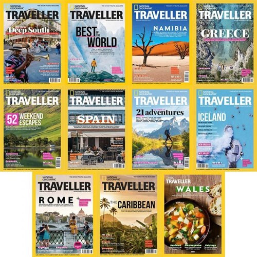 National Geographic Traveller 2021 Full Year Collection