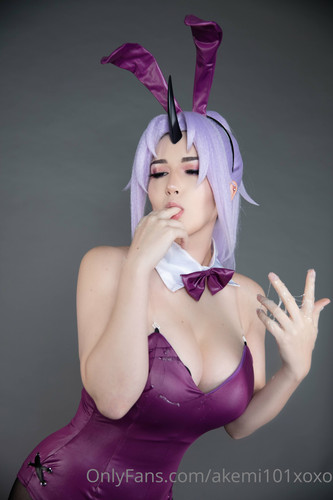 Akemikun Shion Bunny Suit (10)