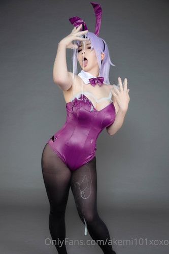 Akemikun Shion Bunny Suit (6)