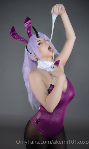 Akemikun Shion Bunny Suit (7)