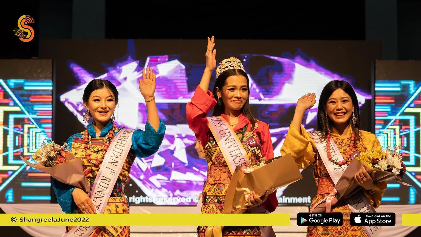 tashi choden #24 vence miss bhutan 2022. (primera vez q este pais va participar). HoAeaV