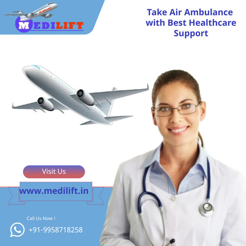Get Medilift Air Ambulance in Ranchi with Exceptional Medical Amenity.jpg