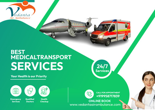 Available Elite ICU Setup Air Ambulance Services in Delhi by Vedanta for Punctual Shifting.jpg