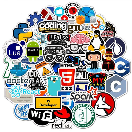 10 30 50 pcs cartoon programming stickers main 1.jpg