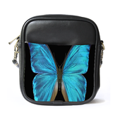 MiniSling0046 Mini Sling Bag Shoulder Bag Beautiful Blue Butterfly Flowers Design Animation.png