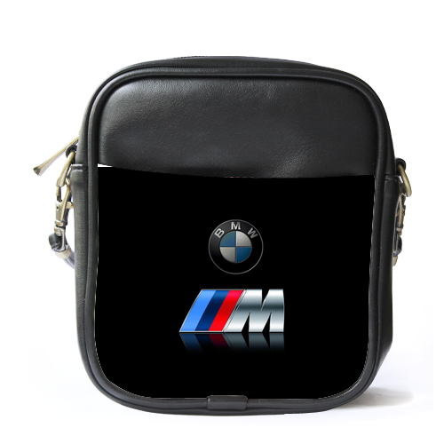 MiniSling0074 Mini Sling Bag Shoulder Bag BMW Logo Luxury Sport Car With Black Design Anime.png