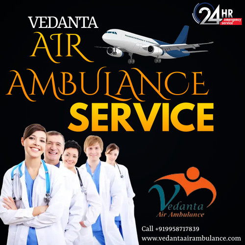 Vedanta Air Ambulance Services in Lucknow with the Hi-Tech Medical Tools.jpg
