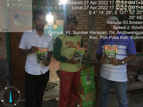 Sumber Harapan, Andowengga, Poli polia.jpg