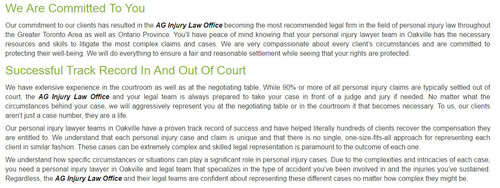 Oakville ON Personal Injury Lawyer - AG Injury Law Office (800) 870-3194.jpg