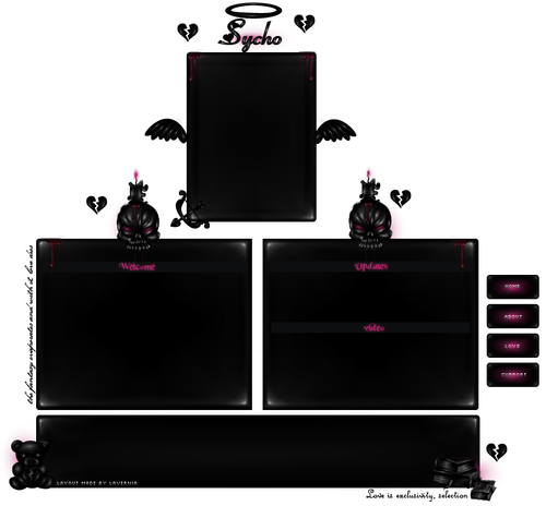Sycho heart shape layout.png