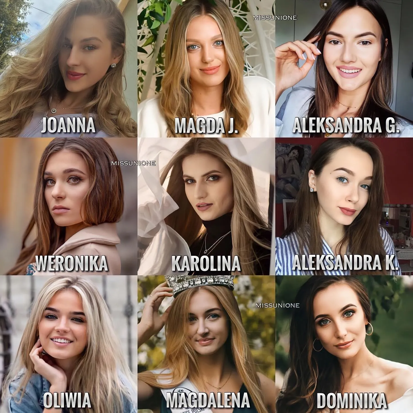 12 - candidatas a miss polski 2022. final: 17 july. JIFIdx