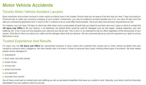 Injury Lawyer in Oakville - AG Injury Law Office (800) 870-3194.jpg