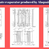 Plate evaporator produced by Alaquainc