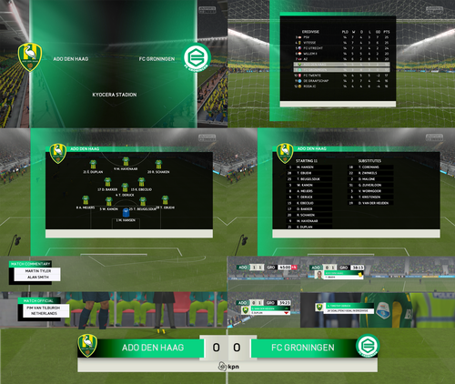Overlays Eredivisie (green)