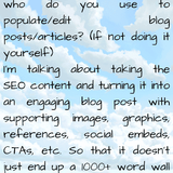 co 01016 a job description to populate or edit blog posts or articles