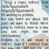 co 01013 is doing url redirection chain no problem doing it with regex