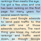 co 01313 my theory on paying for traffic after ranking well for a website