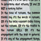 co 01185 how do we test whether reviews are a gbp ranking factor or not google business profile gbp