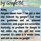 co 01064 discuss discovered currently not indexed by google se