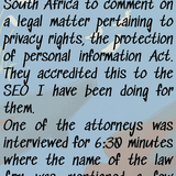 co 01089 a client of law firm needed suggestions to lift up his her name if a tv channel invites him