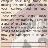 co 01246 two steps only have increased my blog traffic by 3x a month pillar content and influencer o