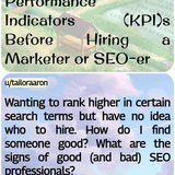 co 01277 some key performance indicators kpi s before hiring a marketer or seo er