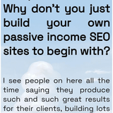 co 01297 incoming revenue besides working for seo marketing clients people prefer adsense rather tha