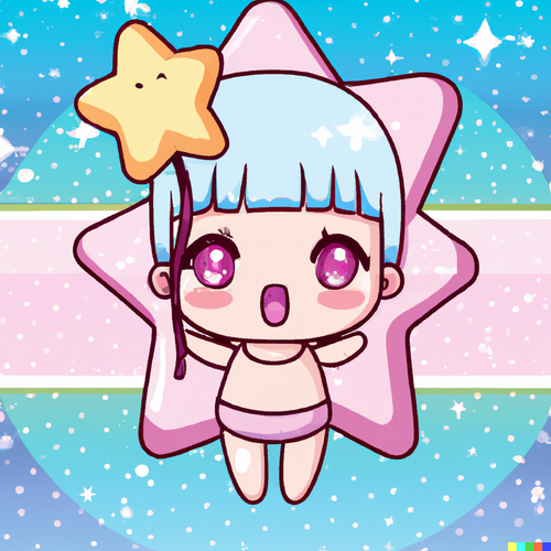 DALL·E 2022 11 04 00.11.57 kawaii anime baby with pastel star.png
