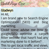 co 00319 google seo and marketing for a carpet fitter website until page one