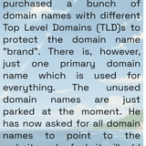 co 00422 had purchased a bunch of branded domain names with different tlds to protect my brand name 