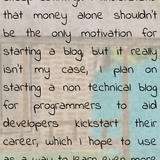 co 00434 a non native english speaker would build an english blog to get monthly usd 500 asap