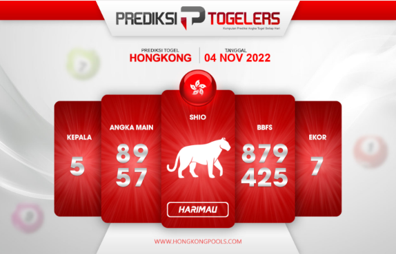 Prediksi HK 4 November 2022 Prediksi Togelers