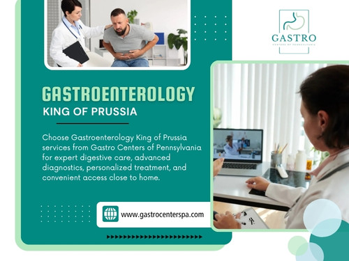 For people looking for Gastroenterology King of Prussia, Gastro Centers of Pennsylvania provides specialized care for a broad range of digestive conditions, including GERD, IBS, Crohn's disease, ulcerative colitis, abdominal pain, constipation, and other gastrointestinal concerns.

Click here for more information: https://www.gastrocenterspa.com/location/king-of-prussia

Gastro Centers of Pennsylvania

West Chester patients are seen at our Malvern Office, 325 Central Ave Suite 100 Malvern PA 19355.
Find Us On Google Map: https://maps.app.goo.gl/h8tioTAjZTAyEEw97

Read Our Blogs:
https://gastrocenterspa.wordpress.com/
https://gastrocenterspa.jimdofree.com
https://gastrocenterspa.weebly.com/

More Links:
https://heylink.me/gastrocenterspa/
https://www.apsense.com/user/gastrocenterspa
https://500px.com/p/gastrocenterspa