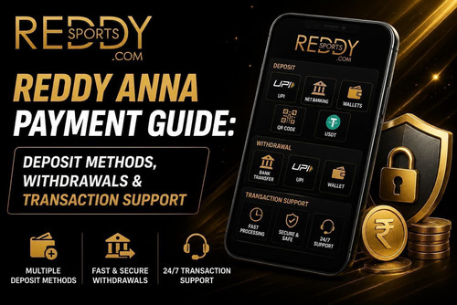 Reddy Anna Payment Guide Deposit Methods Withdrawals Transaction Support.jpg