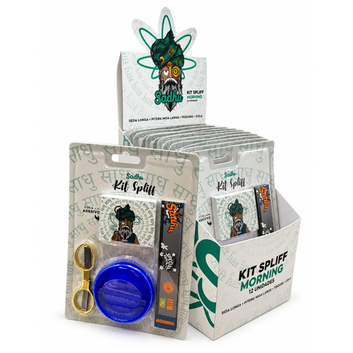 Caixa Kit Spliff Morning Sadhu Seda + Piteira + Tesoura + Cuia C12 (2).jpg