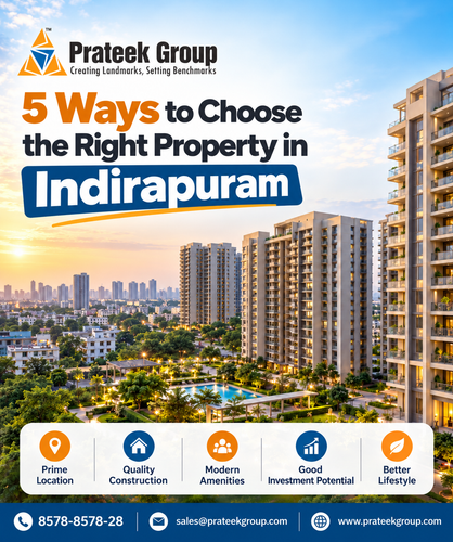 5 Ways to Choose the Right Property in Indirapuram.2