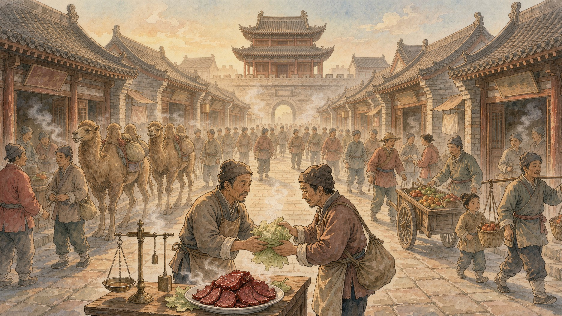 平遥牛肉·食俗