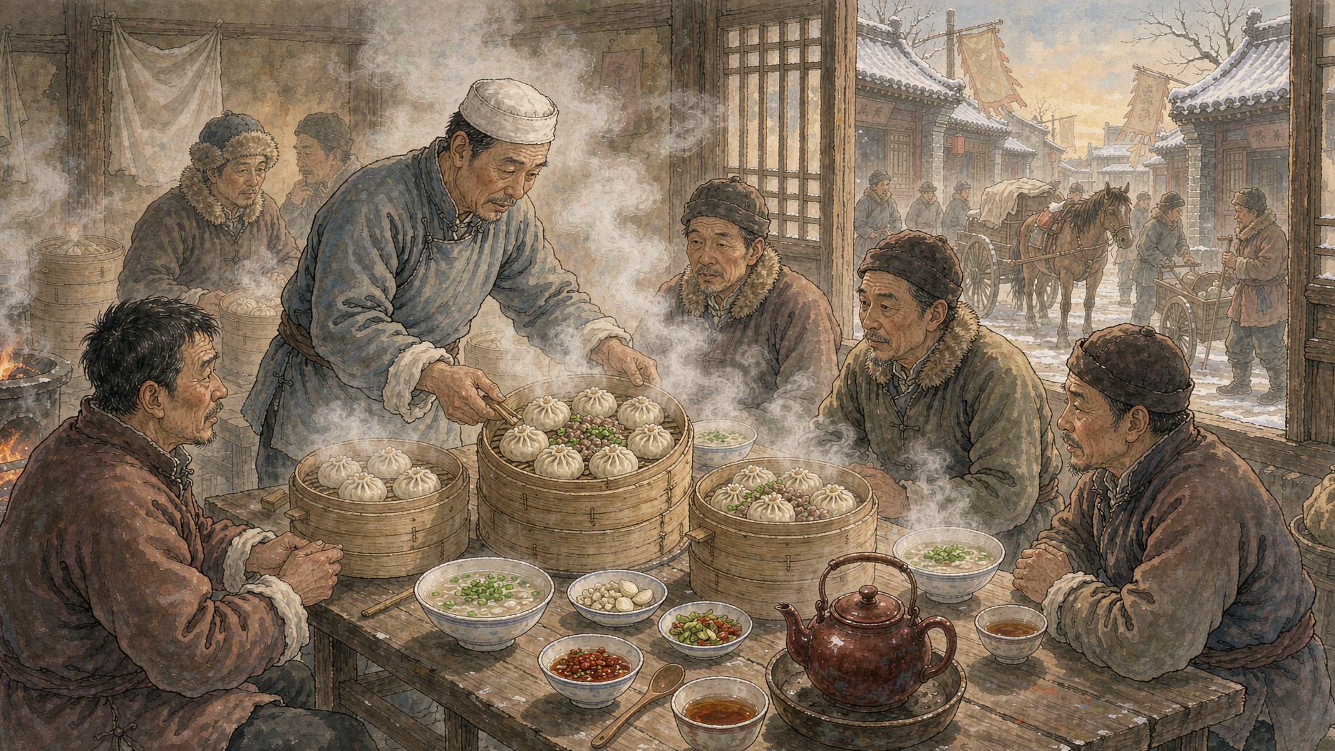 马家烧麦·食俗