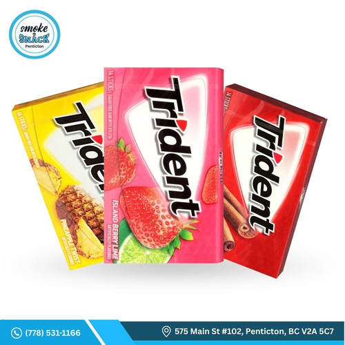 A Burst of Flavour: Trident Gum at Your Penticton Candy Stop.1