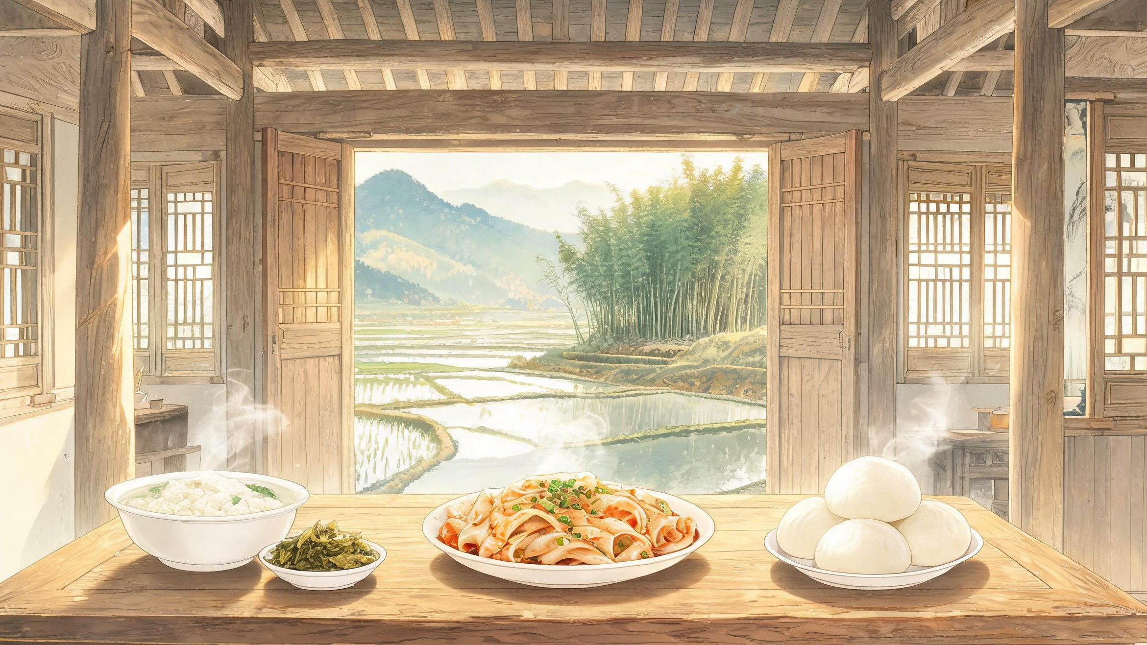 汉中菜豆腐·食俗