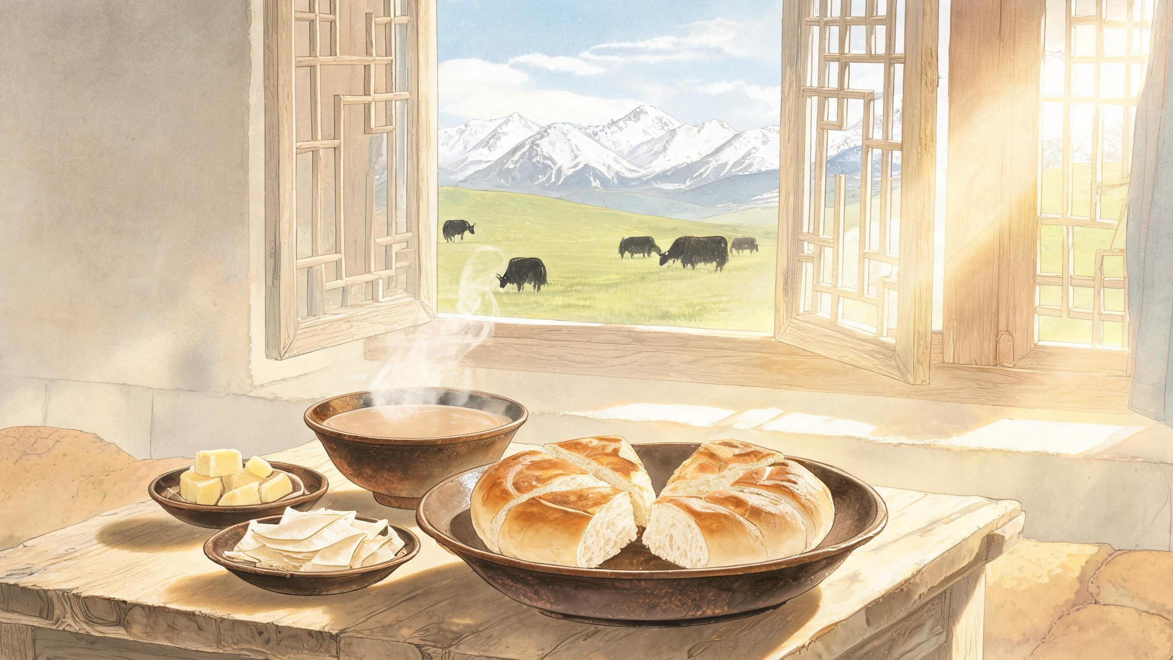 焜锅馍馍·食俗