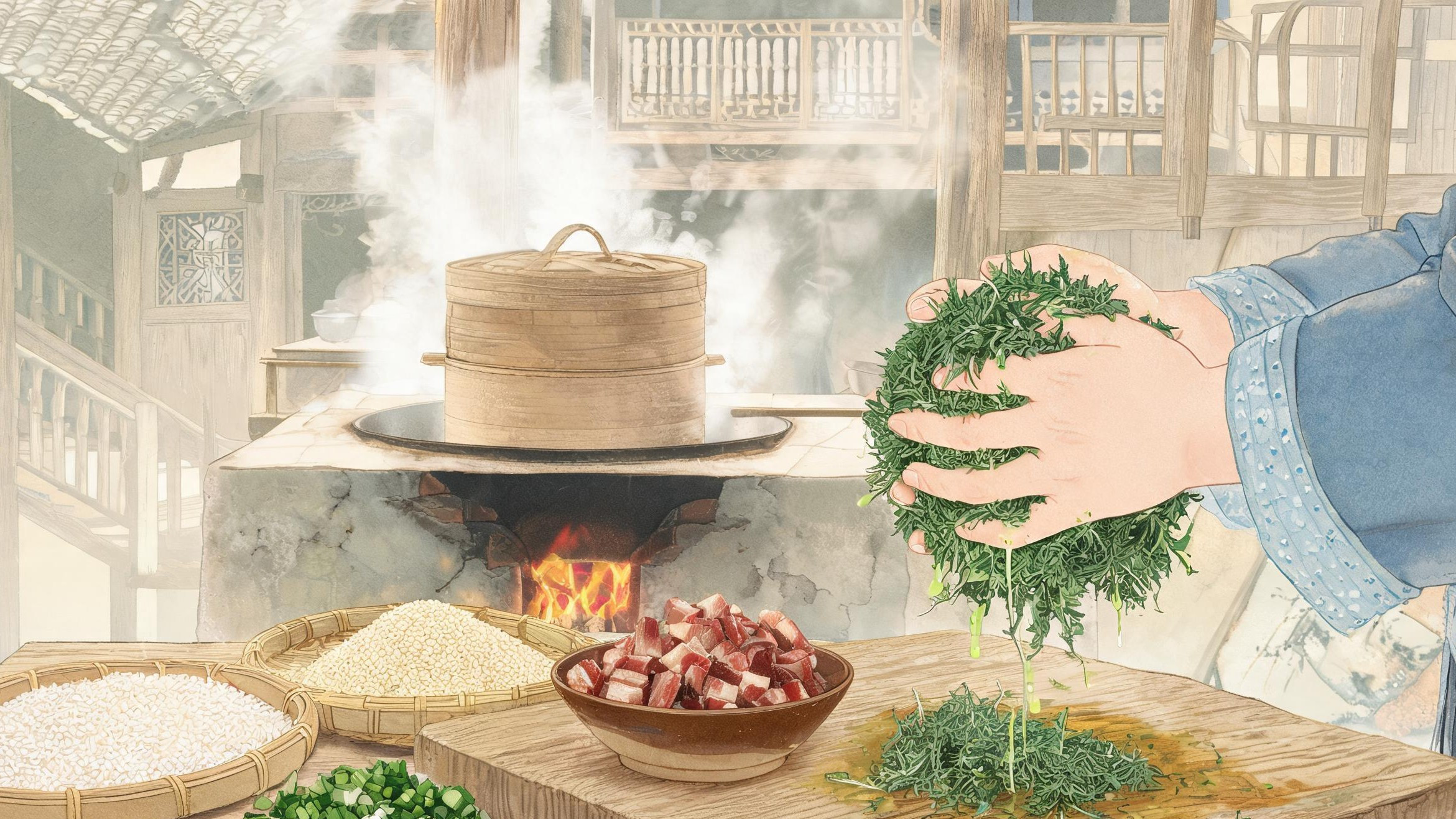 湘西社饭·工艺