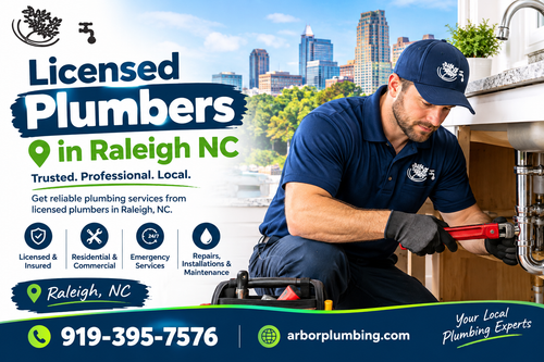 Licensed Plumbers in Raleigh NC Arbor Plumbing.2