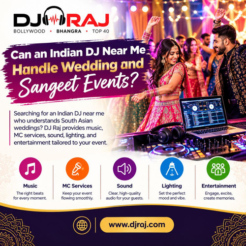 Can an Indian DJ Near Me Handle Wedding and Sangeet Events.1