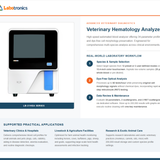 Veterinary Hematology Analyzer LB 31HEA