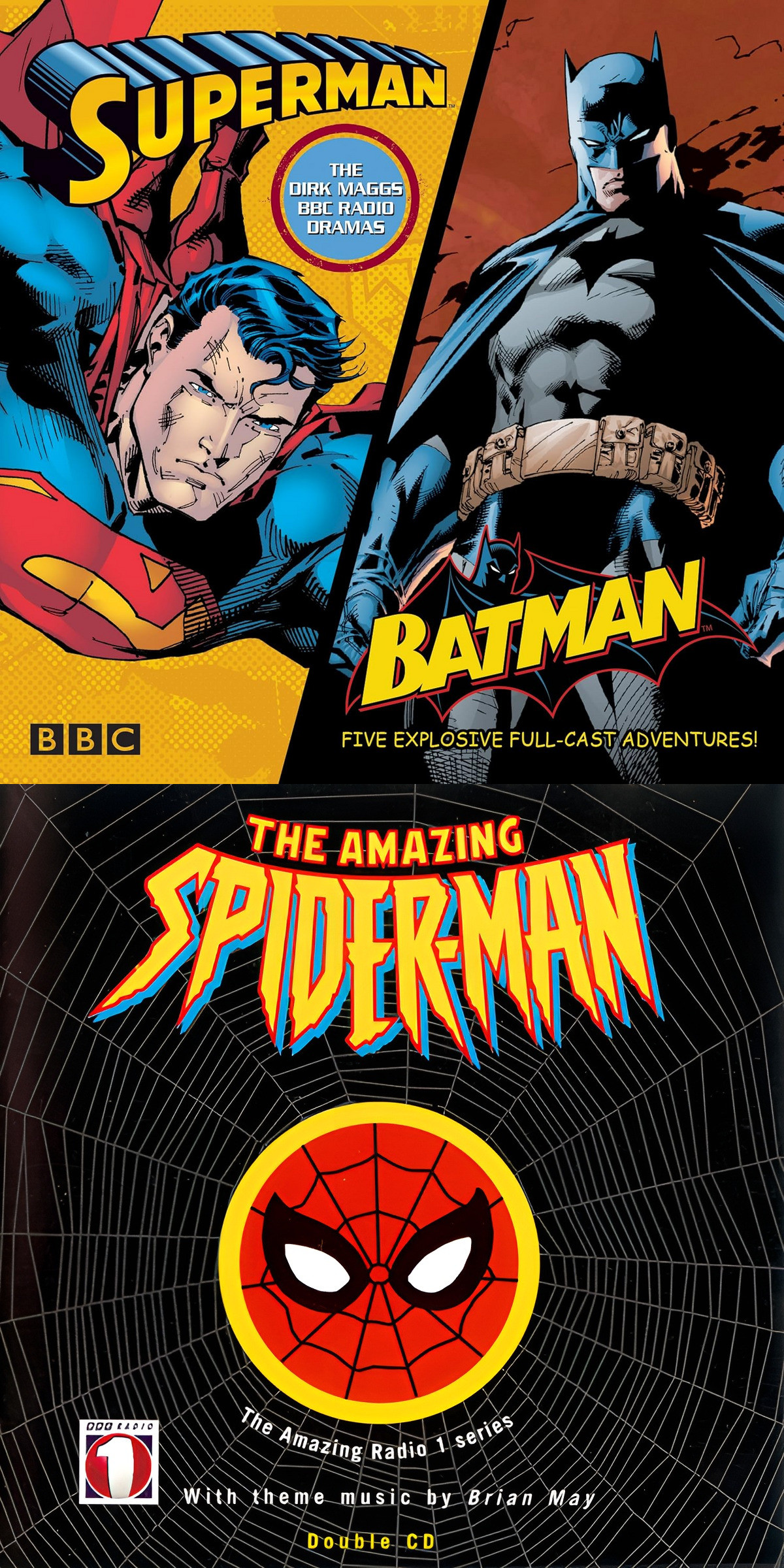 Superman, Batman &amp; Spider-Man - 5.1 Surround